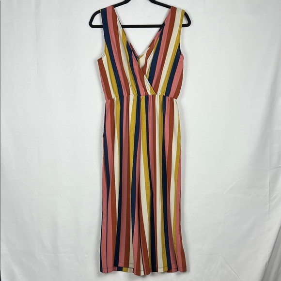 Striped Jumpsuit - Picture 6 of 12
